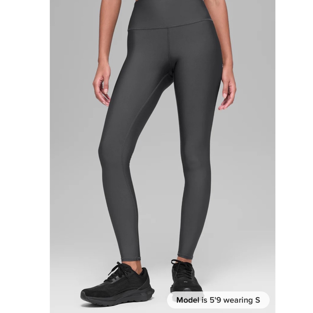 Alo Yoga Women's Grey/Metal Leggings XS